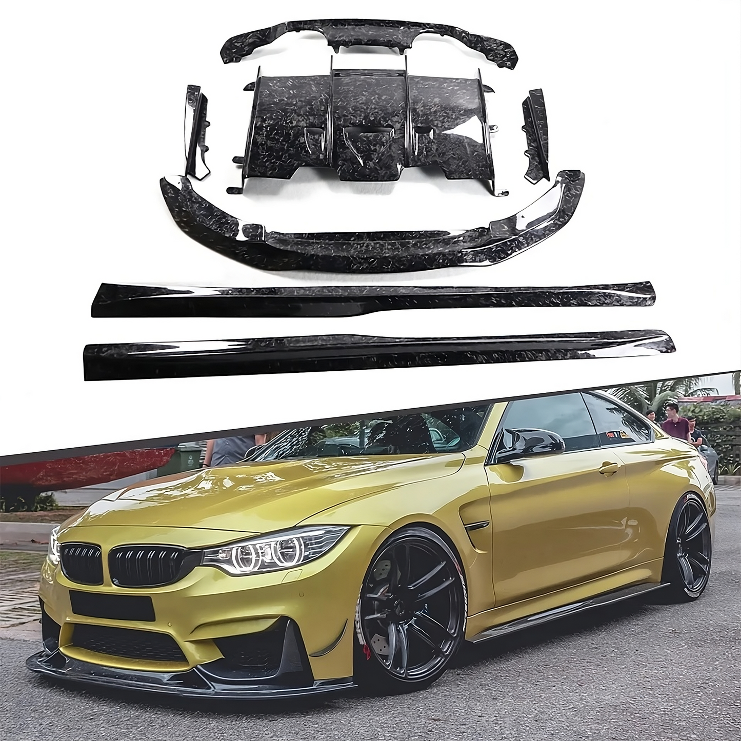 Forged carbon kit BMW M4 & M3