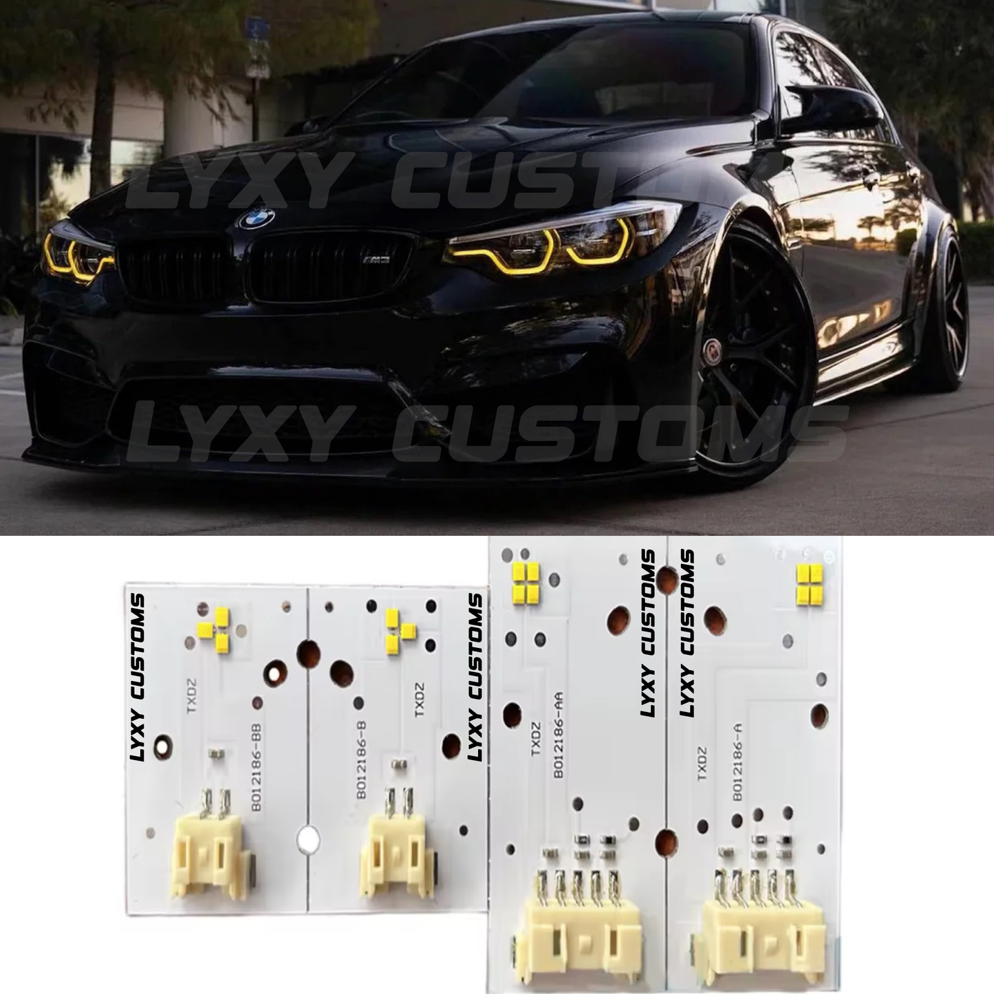 Gula DRL ljus till BMW M4 M3 F80 F82