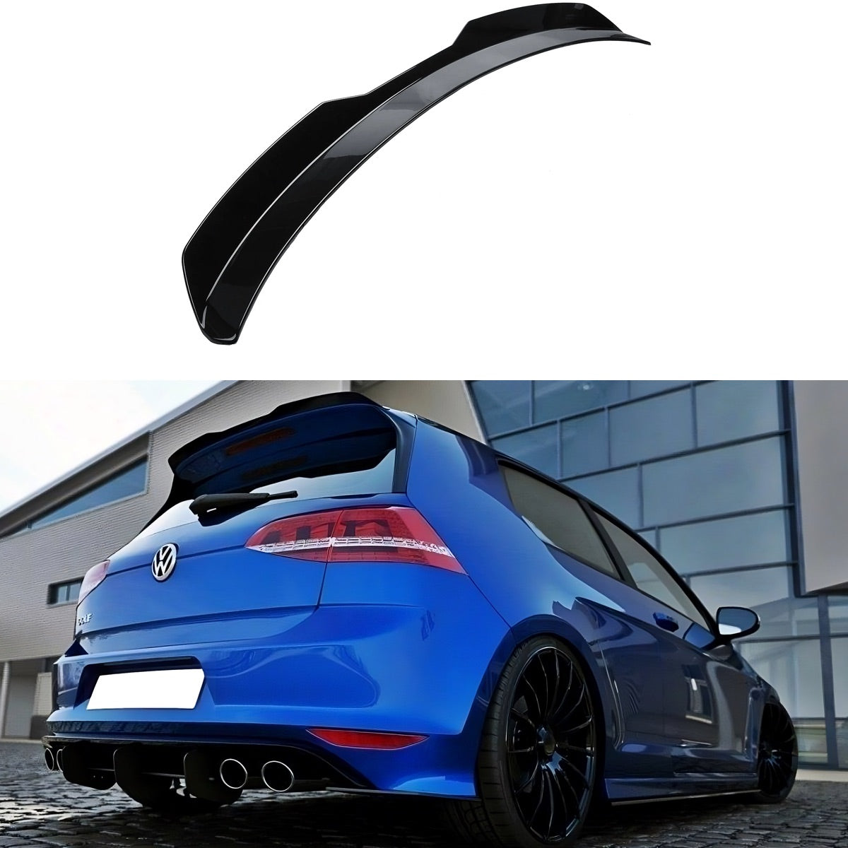 Svart vinge GOLF R