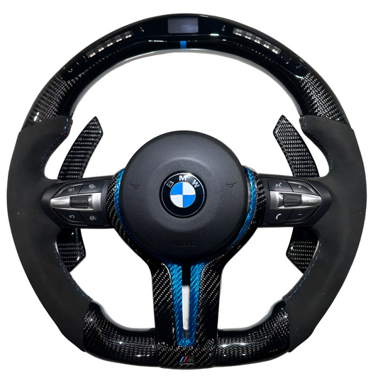 BMW sport ratt LED kolfiber - B10