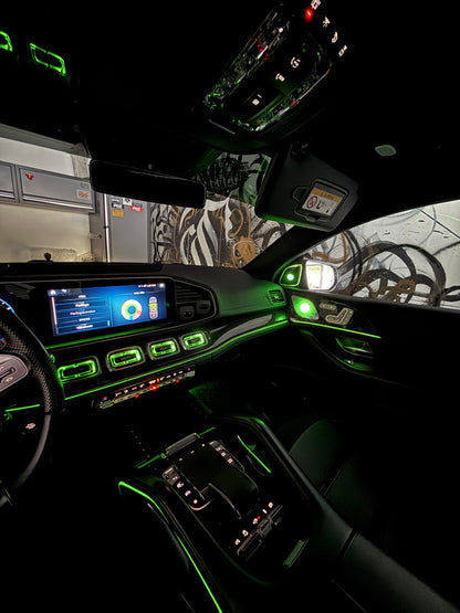 GLE Ambient light fläktar och högtalare