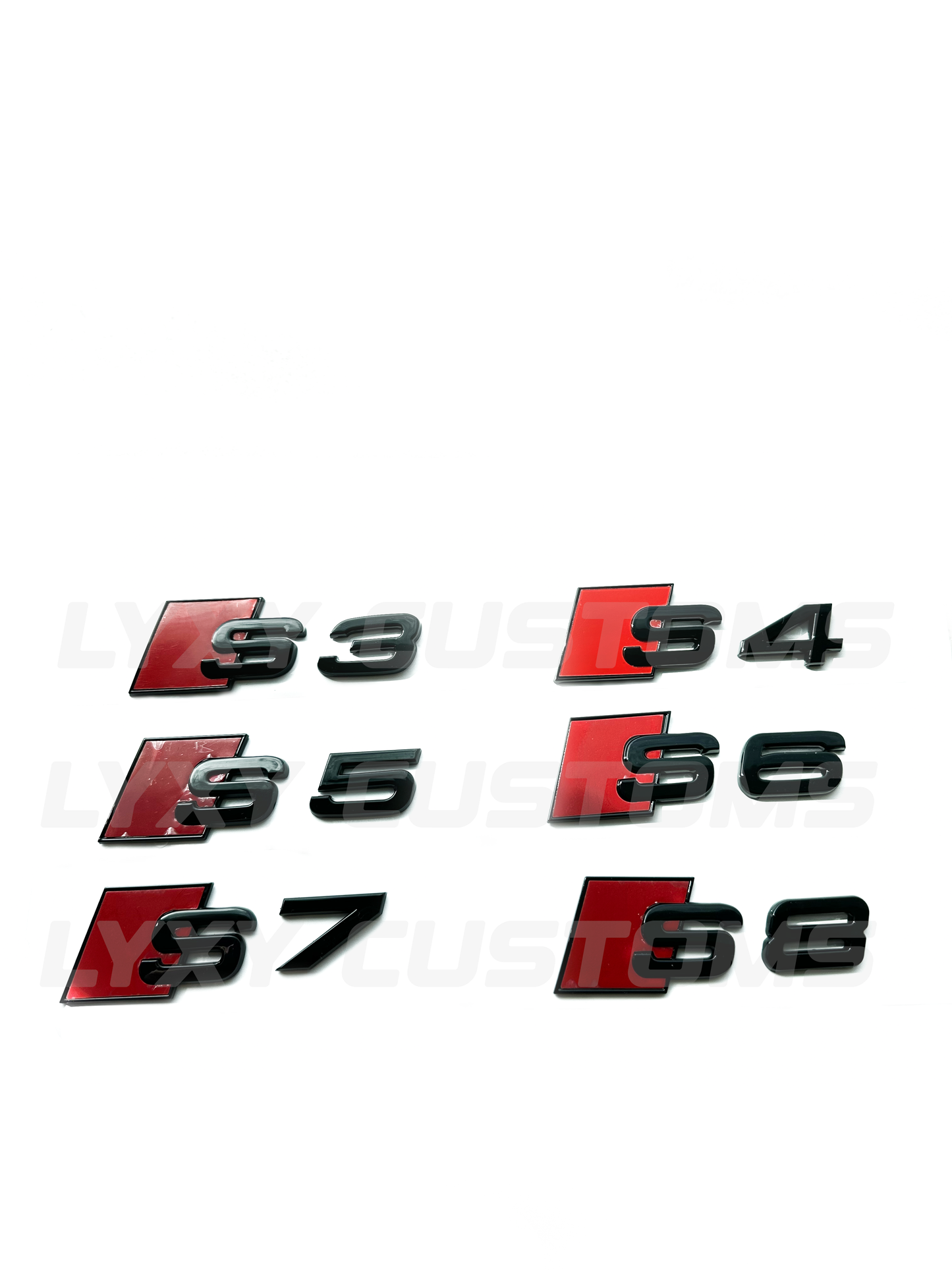 Audi S emblem S3 S4 S5 S6 S7 S8