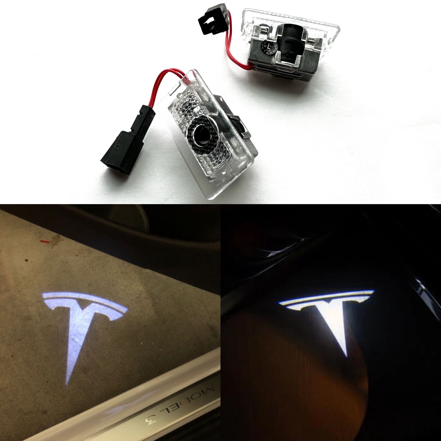 Tesla dörr lampor LED