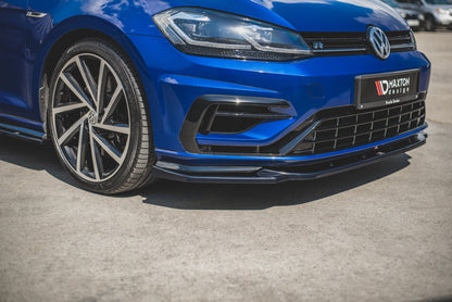 Front Splitter V.9 front läpp för GOLF 7 R / R line