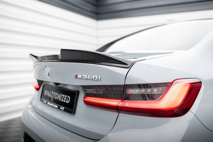 Blanksvart BMW Vinge Spoiler Cap 3D G20