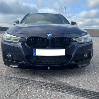 BMW frontläpp F30/F31 blanksvart M paket