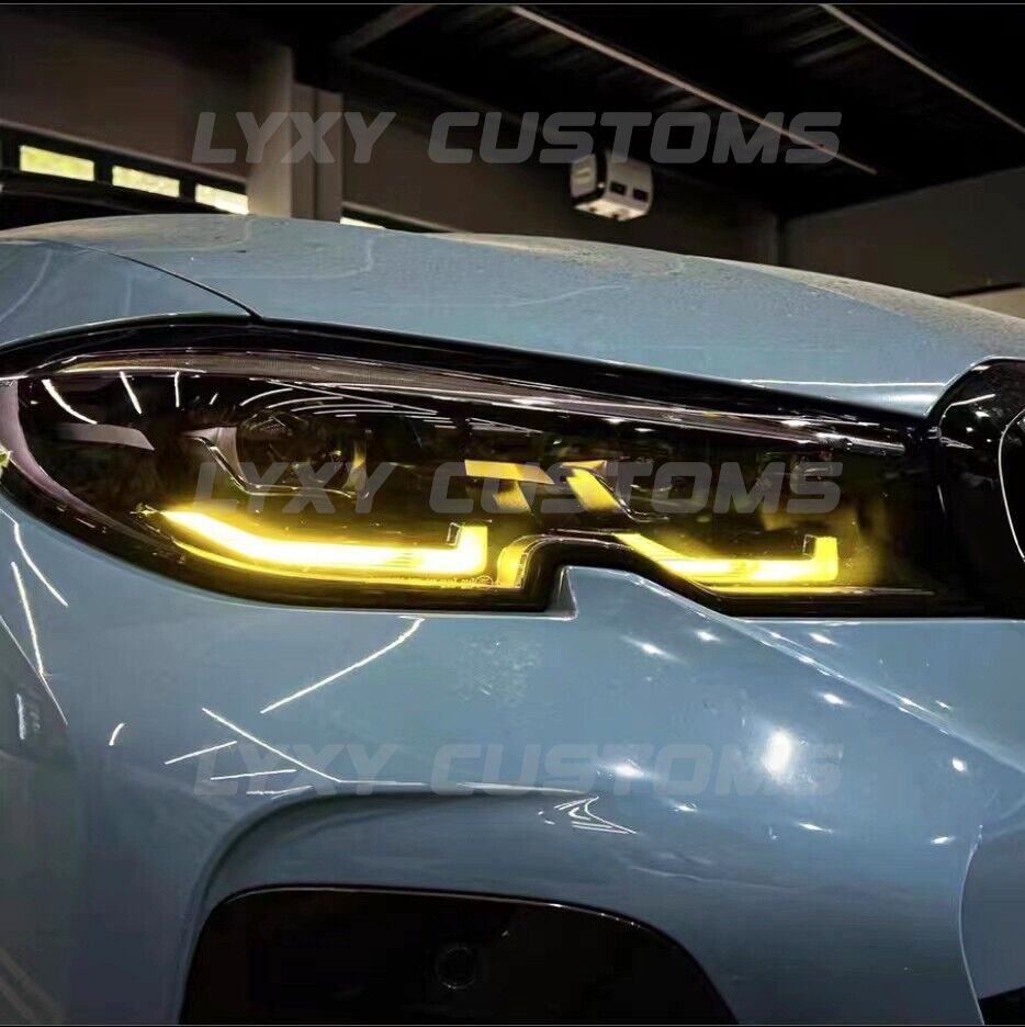 Gula led drl ljus bmw g20