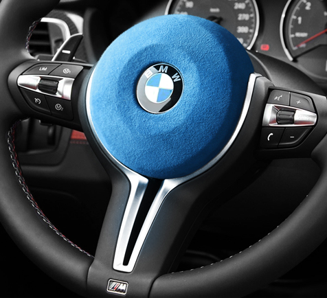 BMW Alcantara airbag överdrag F-serie